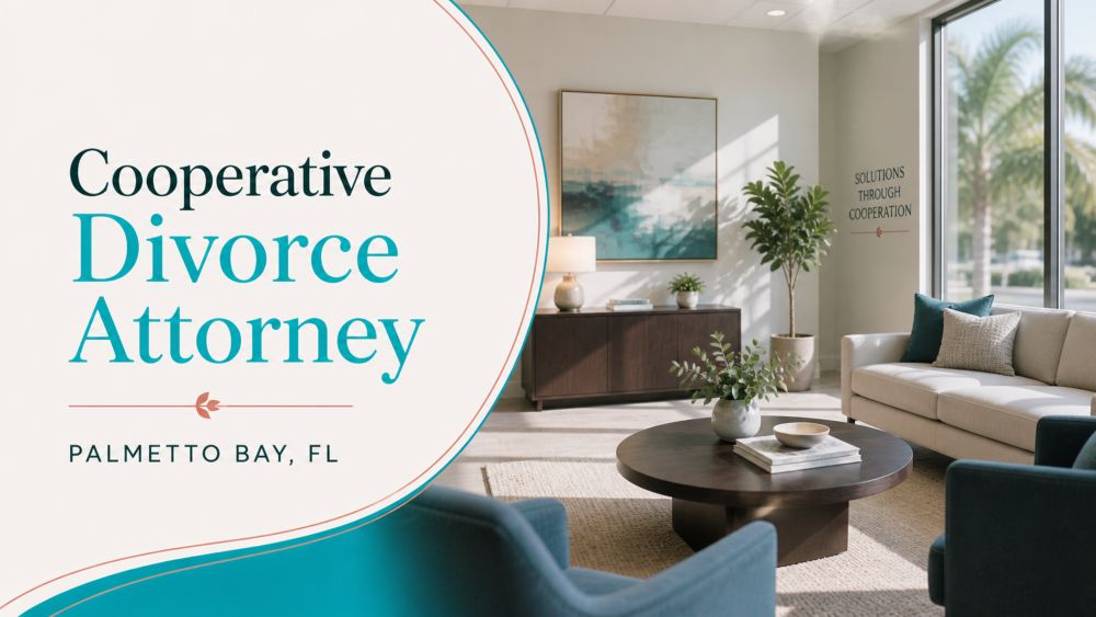 Cooperative Divorce Attorney Palmetto Bay, FL